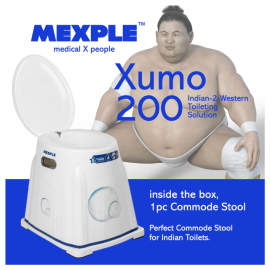 Medura Mexple Xumo200 Portable Indian Stool