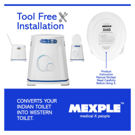 Medura Mexple Xumo200 Portable Indian Stool