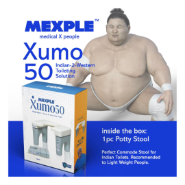 Mexple Xumo50 Portable Potty Squat Stool