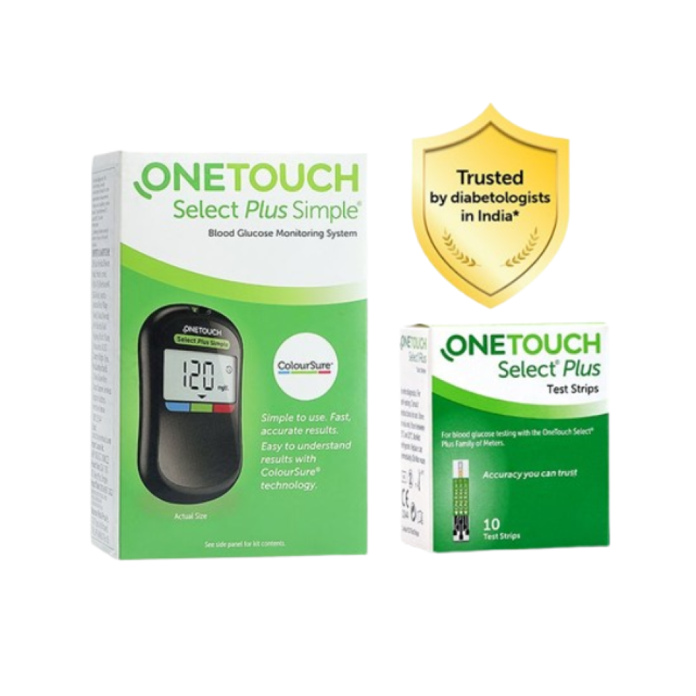 Onetouch Select Plus Simple Blood Glucose Monitoring System