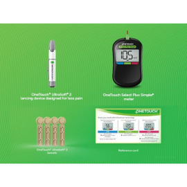 Onetouch Select Plus Simple Blood Glucose Monitoring System
