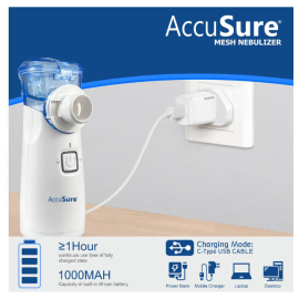 Medura Accusure Portable Mesh Nebuliser Machine